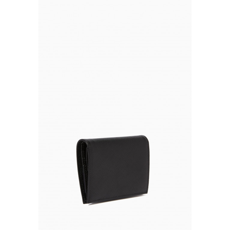 Prada - Small Saffiano Leather Wallet Black