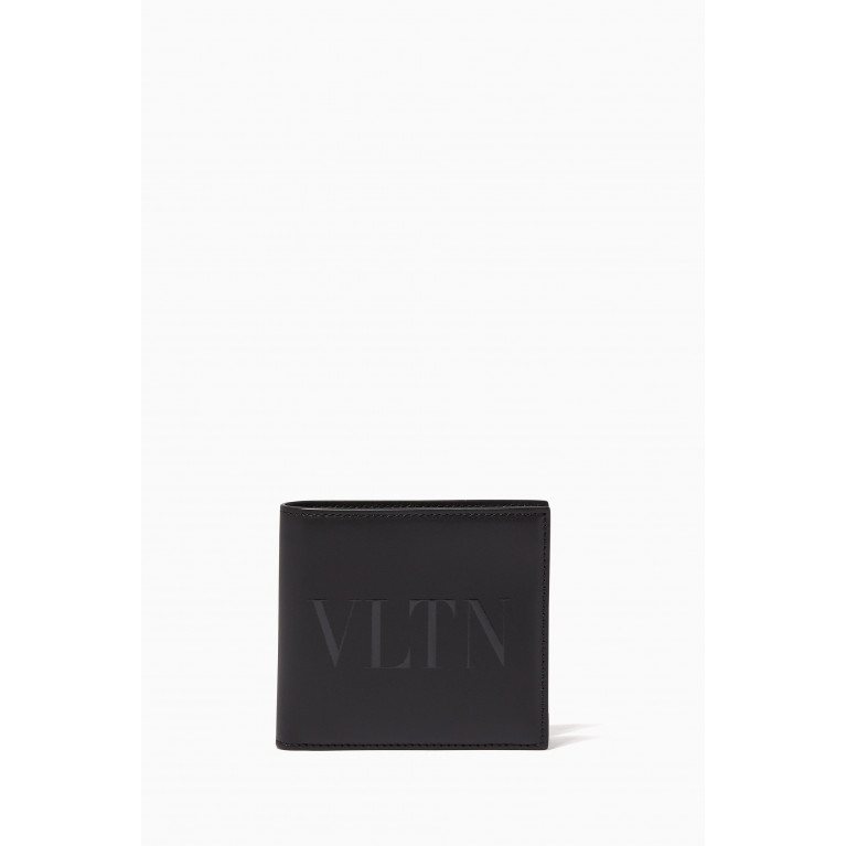 Valentino - VLTN Leather Billfold Wallet