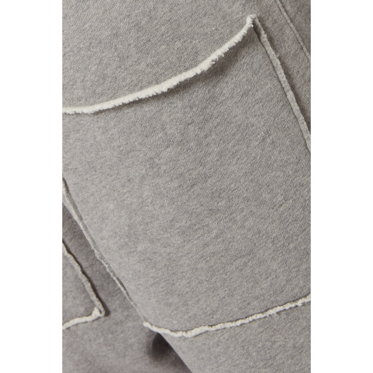 Les Tien - Yacht Fleece Shorts Grey