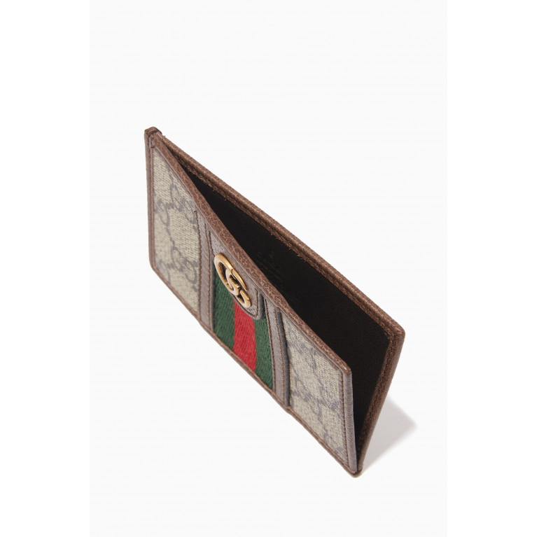 Gucci - Ophidia GG Canvas Card Case