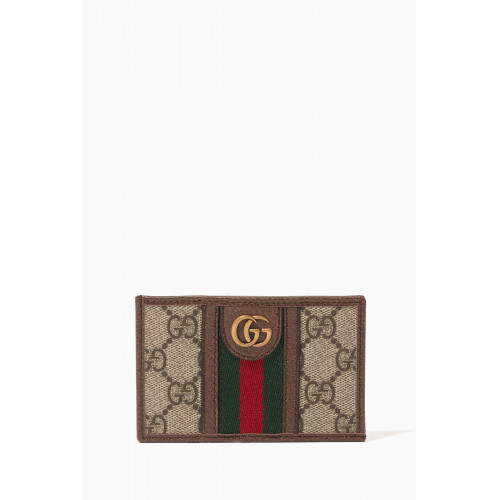 Gucci - Ophidia GG Canvas Card Case