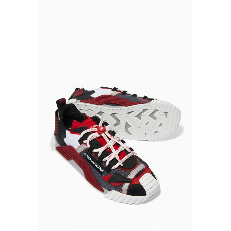 Dolce & Gabbana - NS1 Mesh & Leather Sneakers