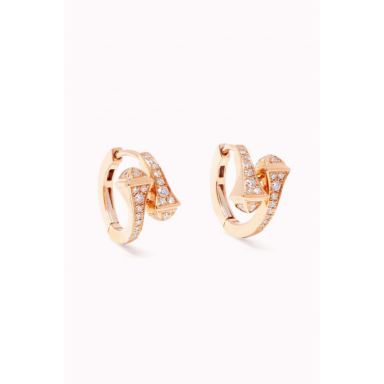 Marli - Cleo Diamond Huggie Earrings