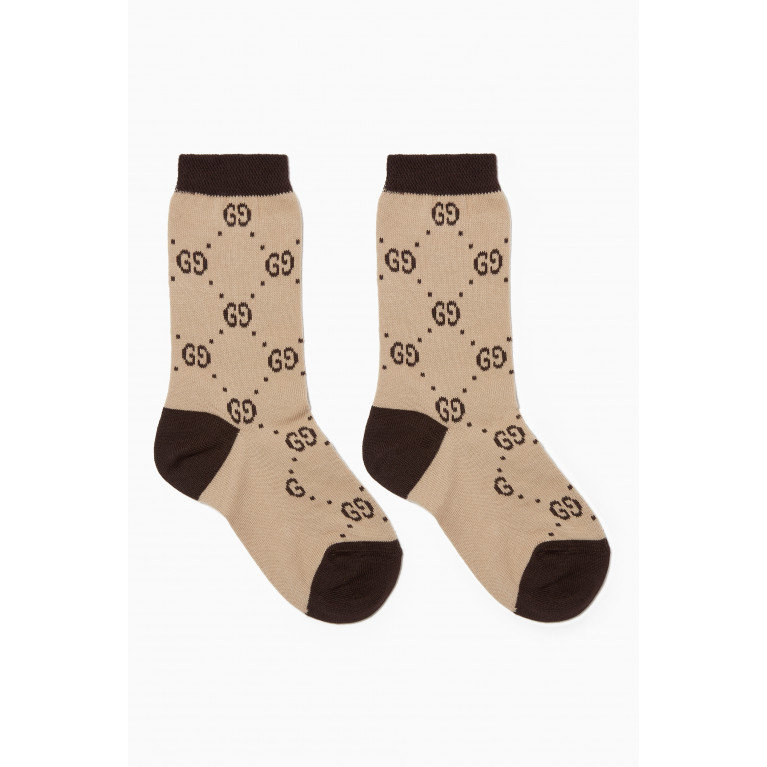 Gucci - Gucci - GG Logo Cotton Socks