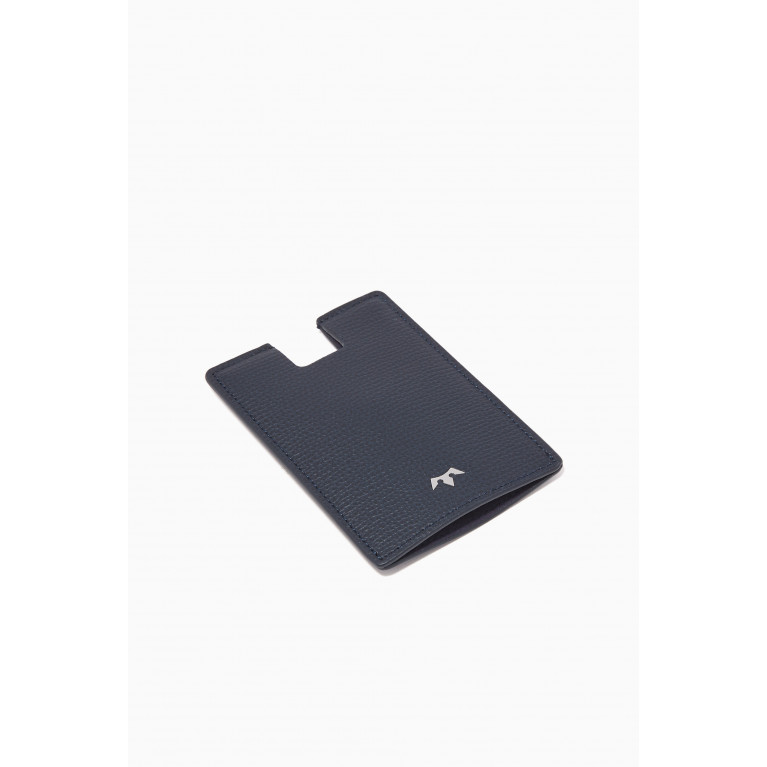 Roderer - Award Mini Leather Card Holder Blue