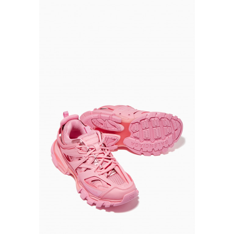 Balenciaga - Track Sneakers in Mesh & Nylon Pink