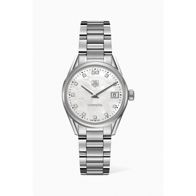 TAG Heuer - Carrera Quartz 32mm Diamond Watch