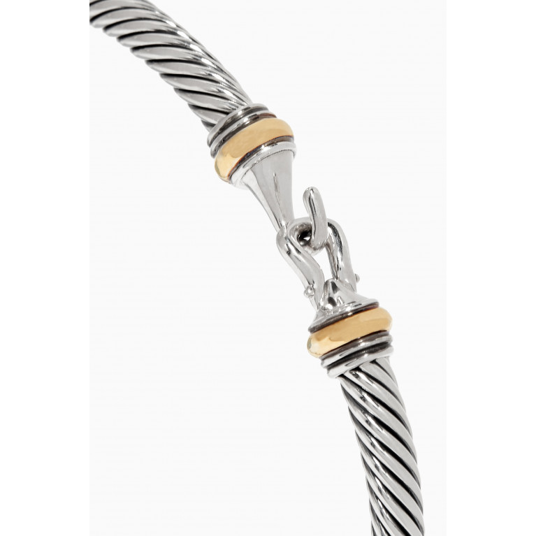David Yurman - Cable Classic Buckle Bracelet Silver