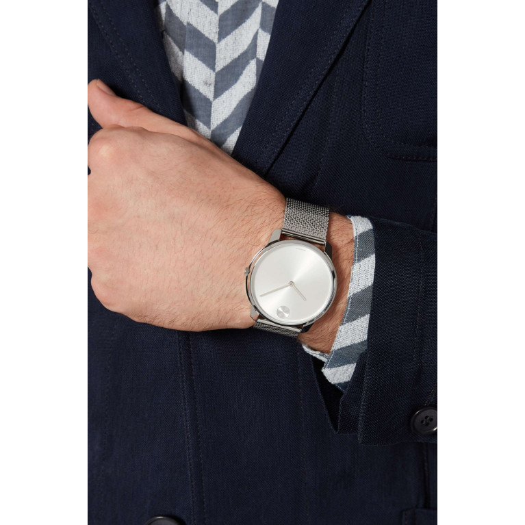 Movado - BOLD Mesh Bracelet Quartz Watch