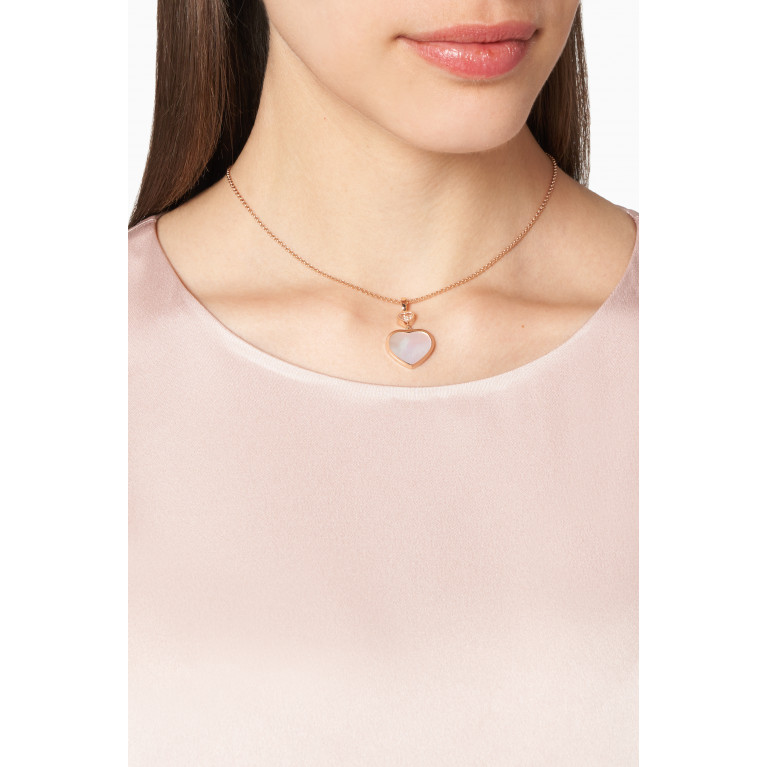 Chopard - Happy Hearts Diamond Pendant Necklace