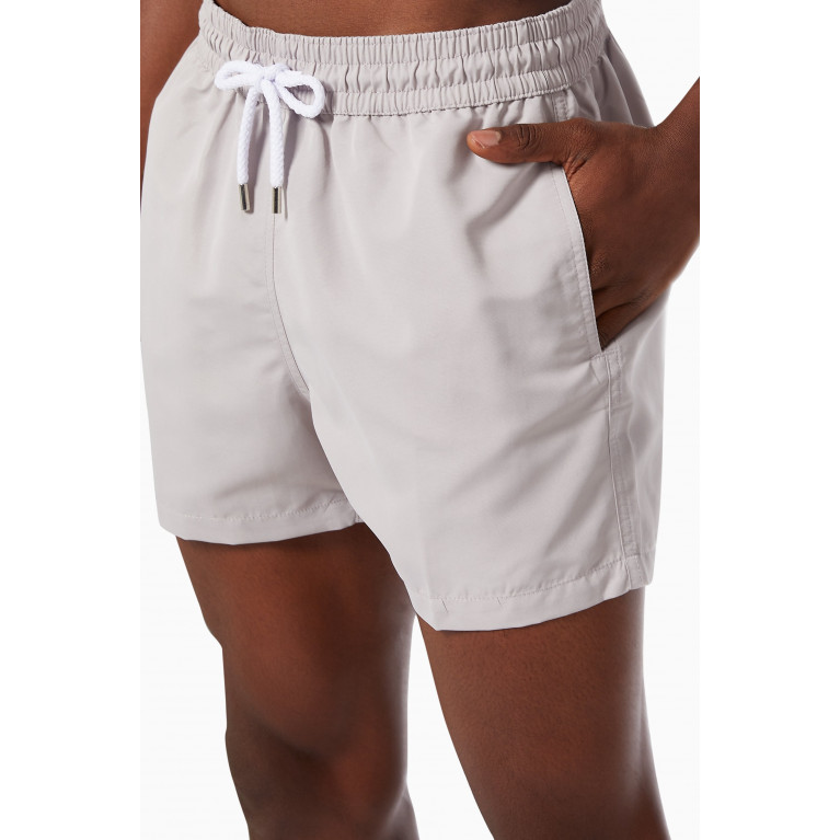 Frescobol Carioca - Sport Swim Shorts in Nylon Grey