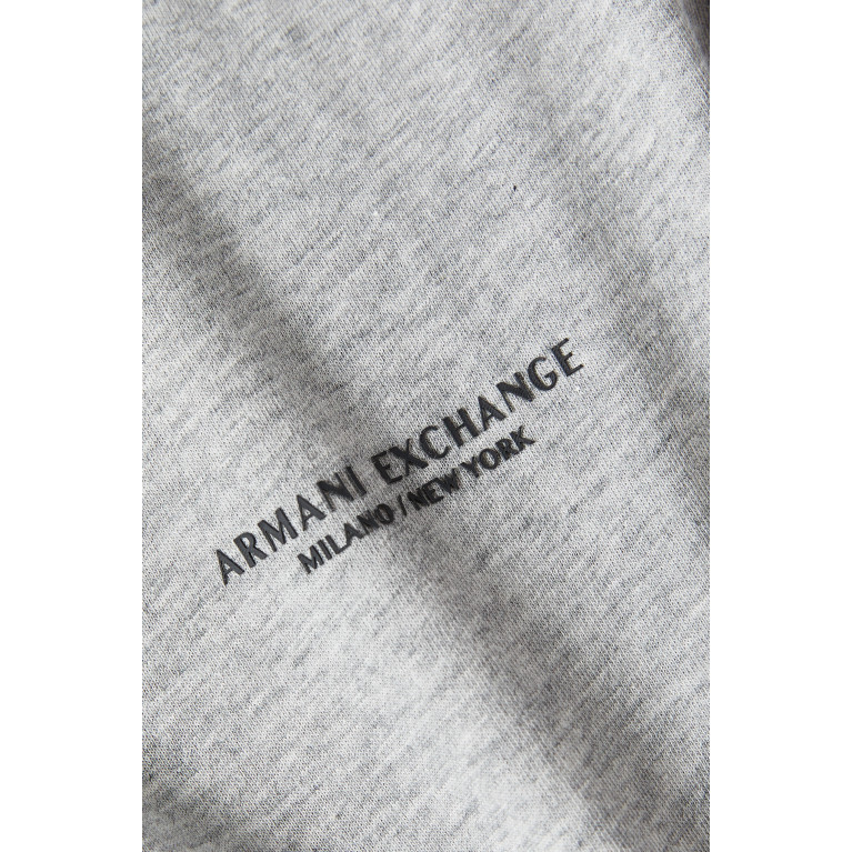 Armani - Logo Cotton Polo Grey
