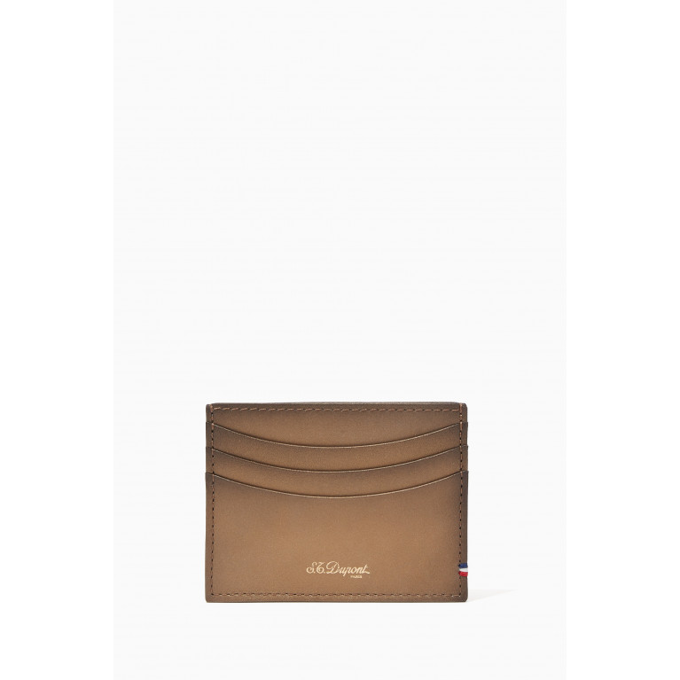 S. T. Dupont - Atelier Leather Cardholder Gold
