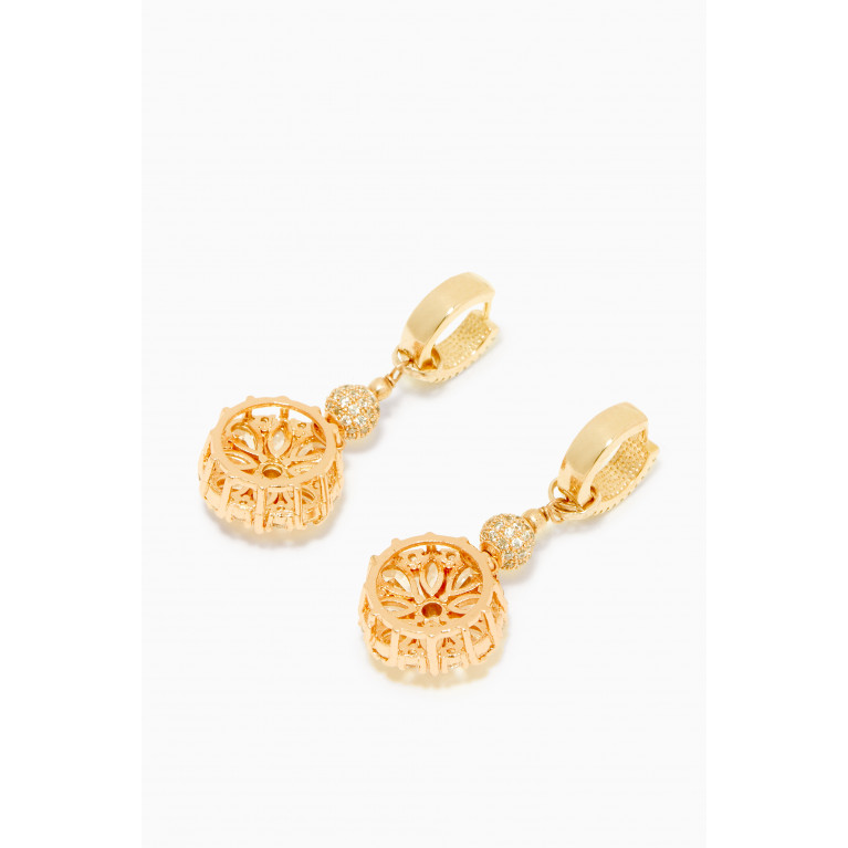 The Jewels Jar - Dahlia Huggie Hoop Earrings
