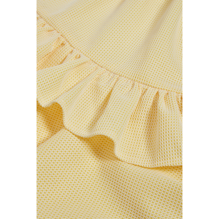 Poca & Poca - Ruffled Midi Skirt