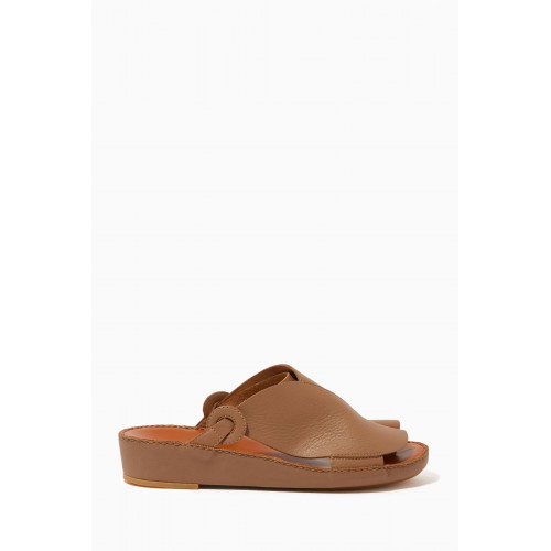 Private Collection - Najdy Deercalf Fermer Sandals Brown