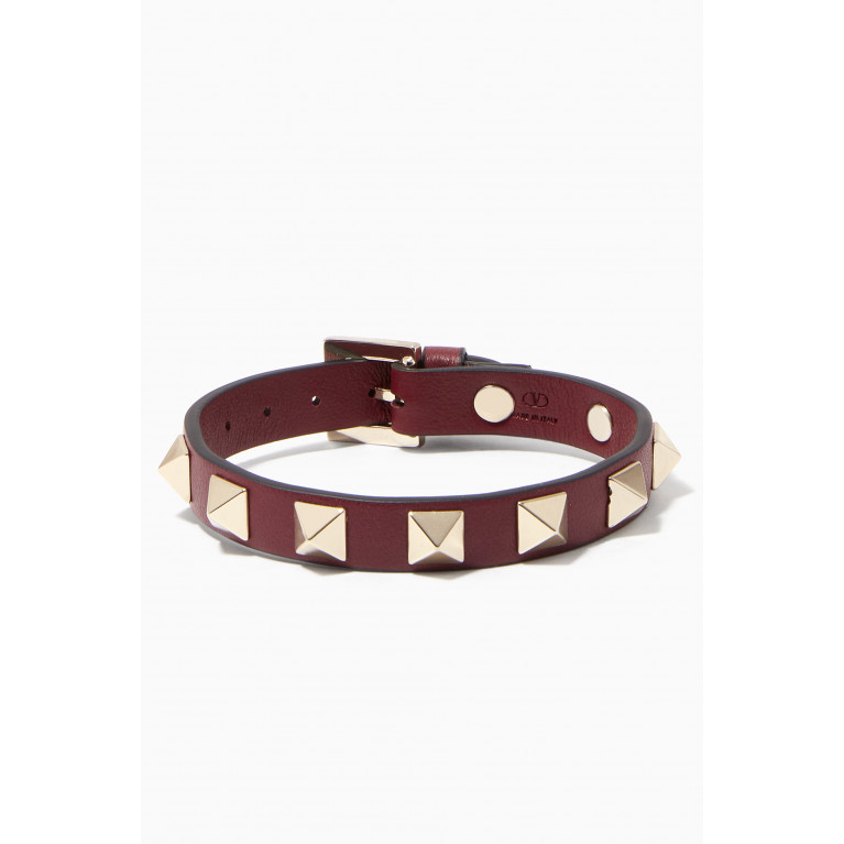 Valentino - Valentino Rockstud Leather Bracelet