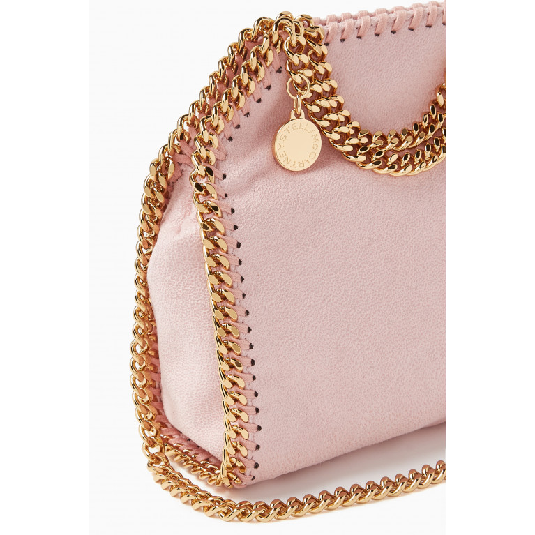 Stella McCartney - Falabella Tiny Tote in Shaggy Deer Pink