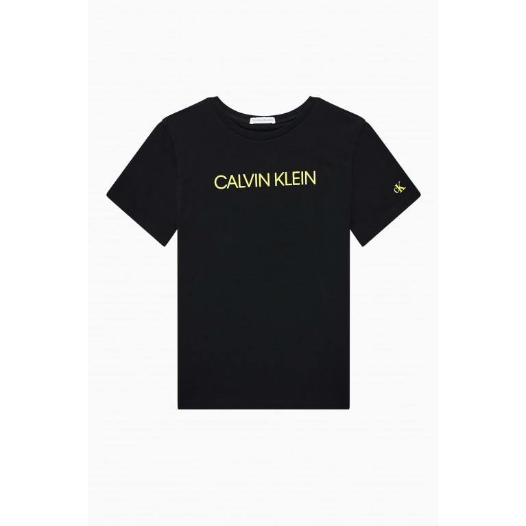 Calvin Klein - Logo-Print T-Shirt Black