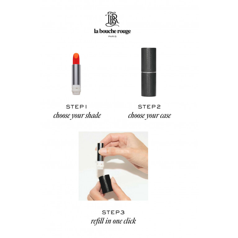 La Bouche Rouge - White Balm Lipstick Refill, 3.4g