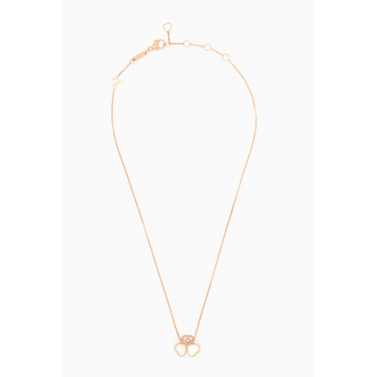 Chopard - Happy Hearts Wings Diamond Pendant Necklace