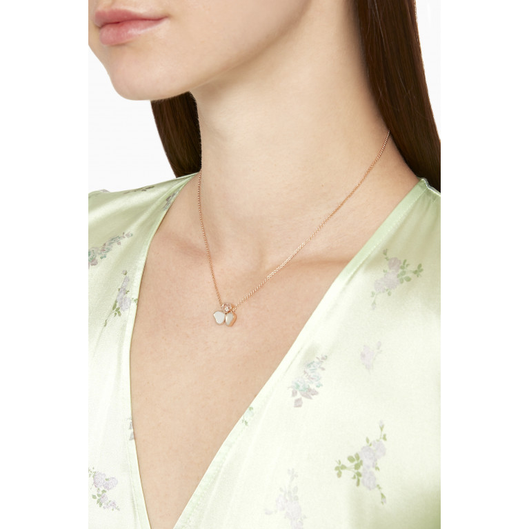 Chopard - Happy Hearts Wings Diamond Pendant Necklace