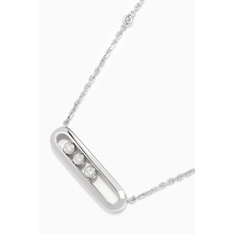 Messika - Baby Move Diamond Necklace White