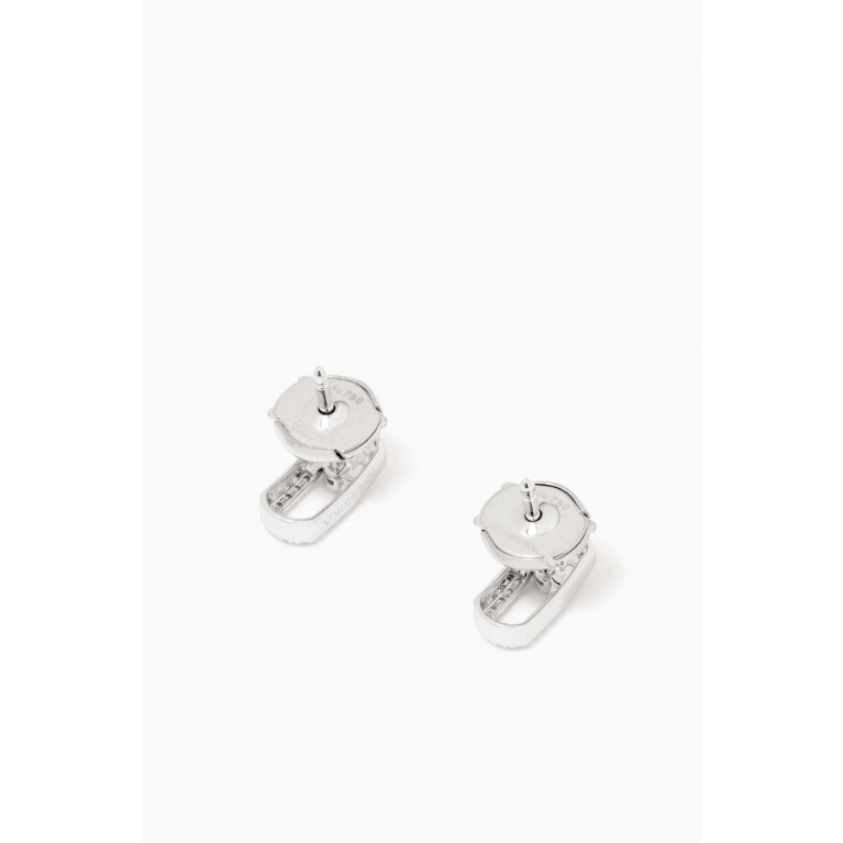 Messika - Move Uno Diamond Earrings White
