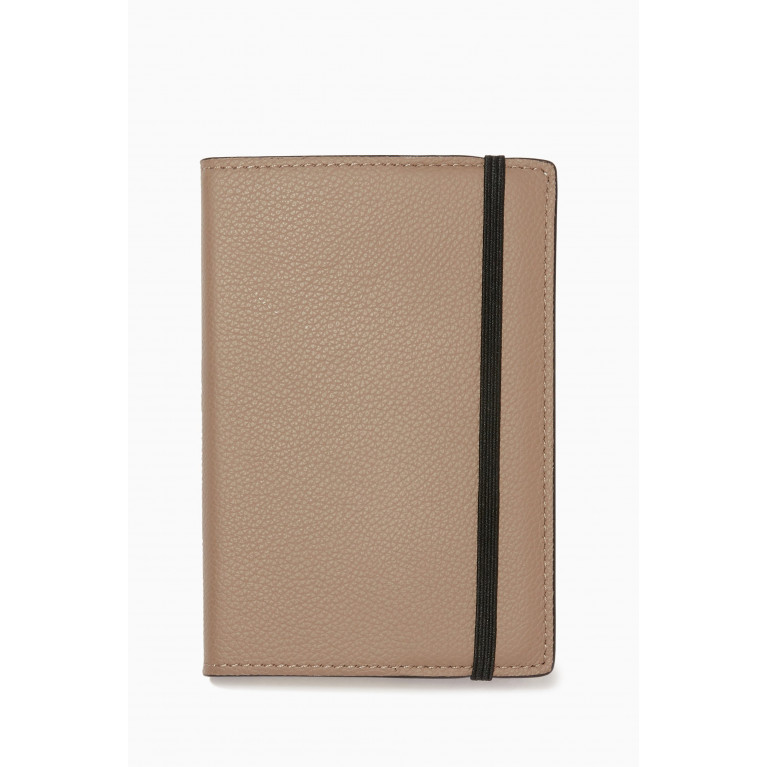 MONTROI - Small Leather Notebook Cover