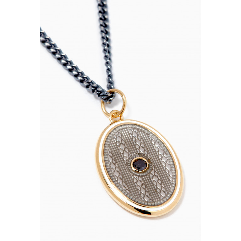 Miansai - Argyle Black Diamond Necklace in Gold Vermeil
