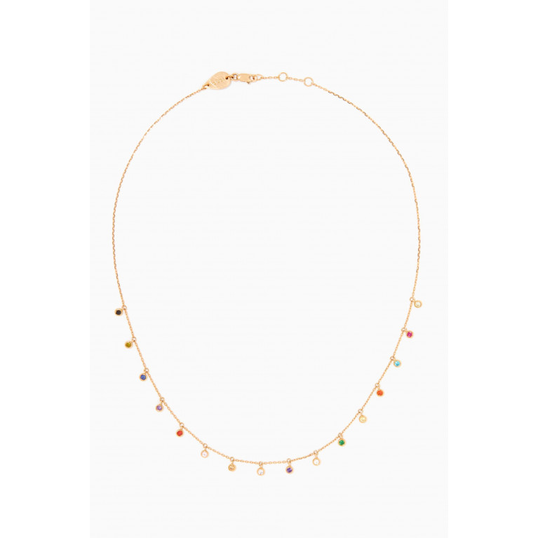 Aquae Jewels - Rainbow Droplets Necklace