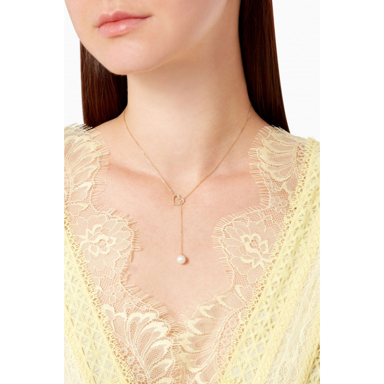 Aquae Jewels - Valentine Diamond Necklace