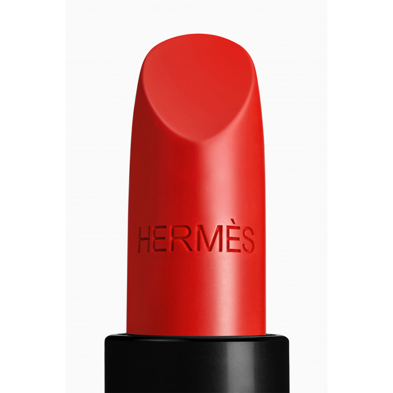 Hermes - 75 Rouge Amazone Rouge Hermes Satin Lipstick, 3g