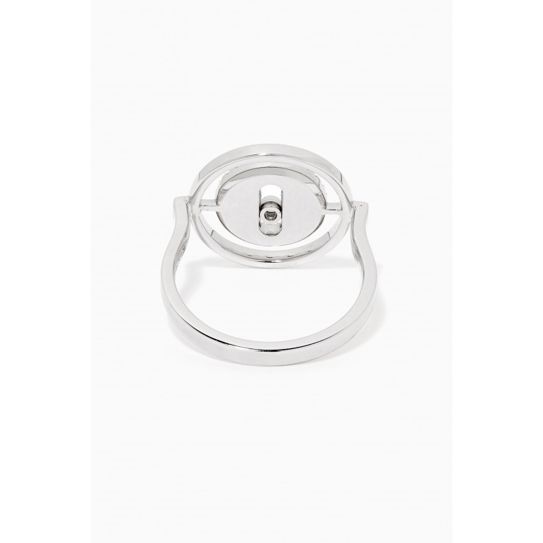 Messika - Lucky Move PM Diamond Ring in 18kt White Gold