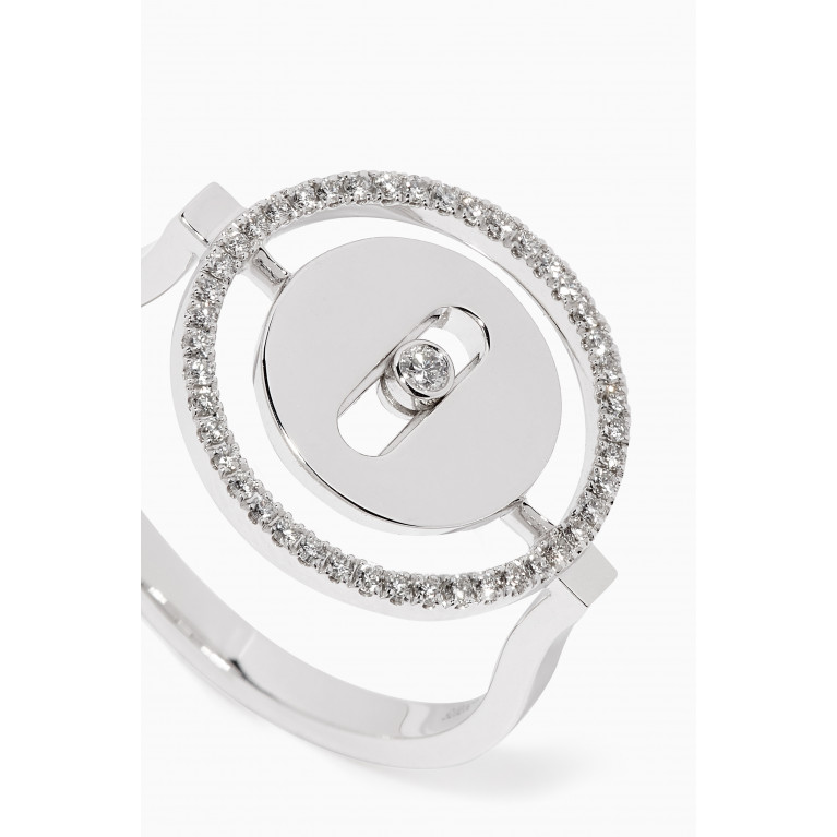 Messika - Lucky Move PM Diamond Ring in 18kt White Gold