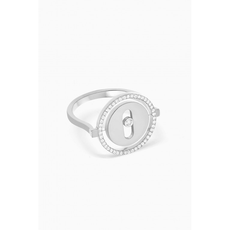 Messika - Lucky Move PM Diamond Ring in 18kt White Gold White