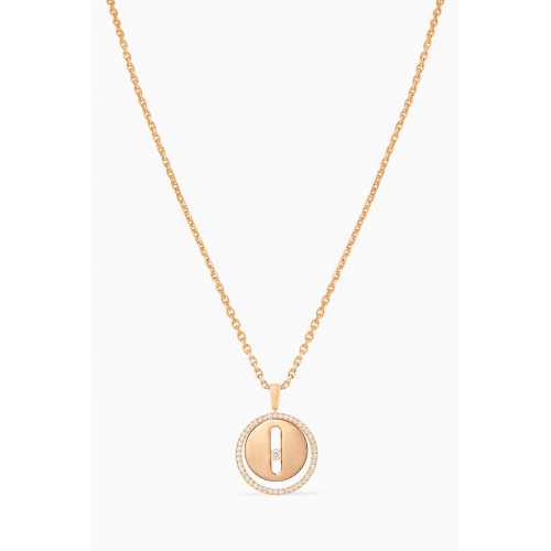 Messika - Lucky Move PM Diamond Necklace in 18kt Rose Gold Rose Gold