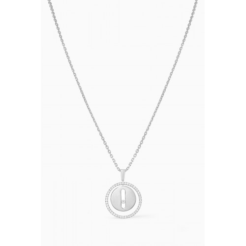 Messika - Lucky Move PM Diamond Necklace in 18kt White Gold