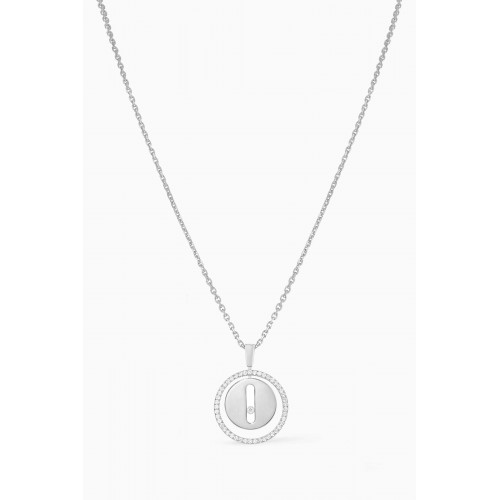 Messika - Lucky Move PM Diamond Necklace in 18kt White Gold White