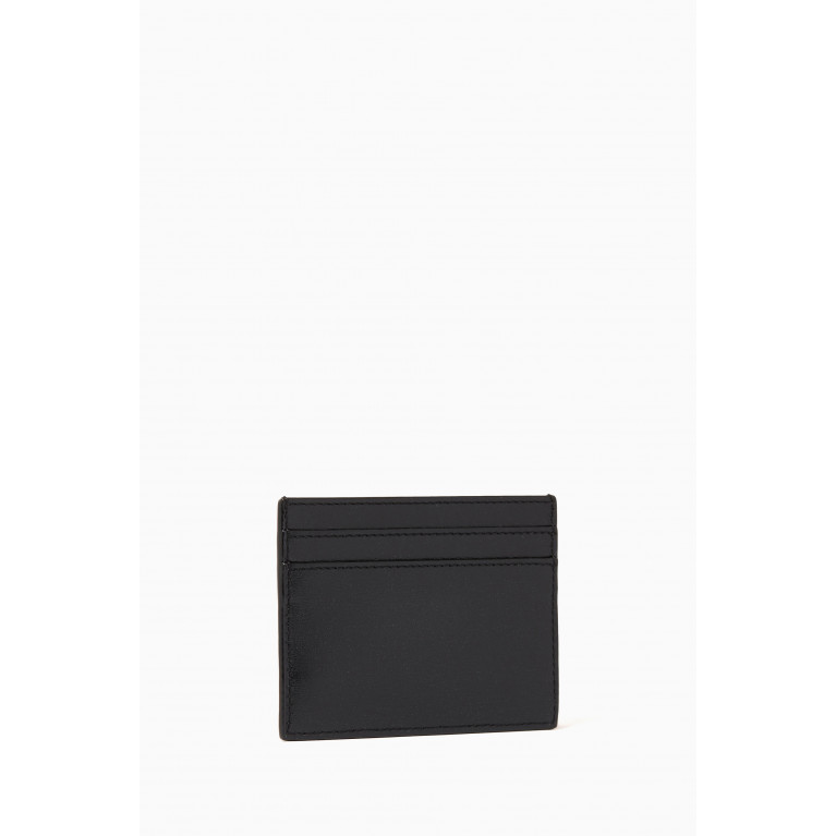 Saint Laurent - Tiny Monogram Card Case in Shiny Leather