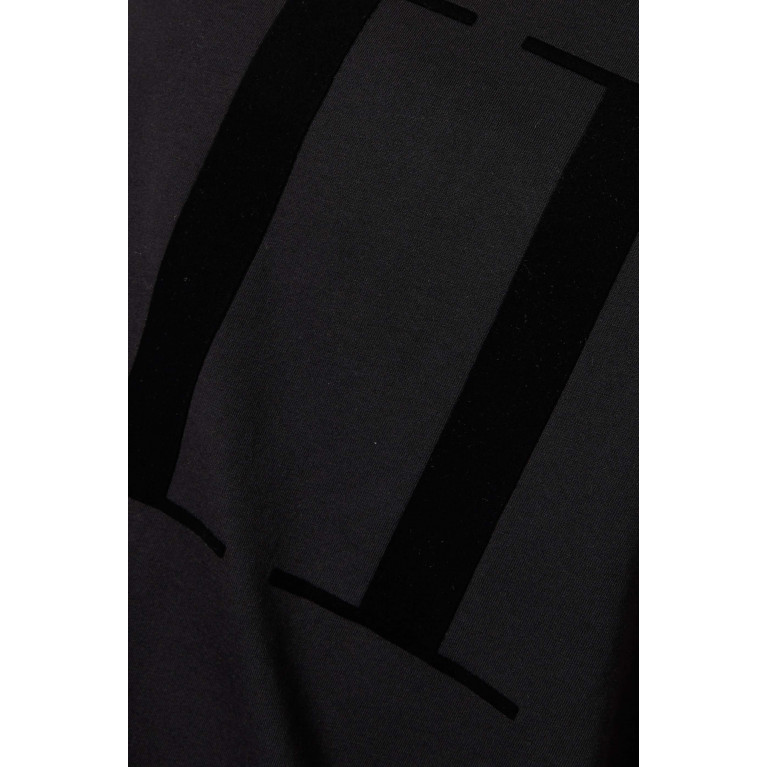 Les Deux - Encore Logo T-shirt in Cotton Black