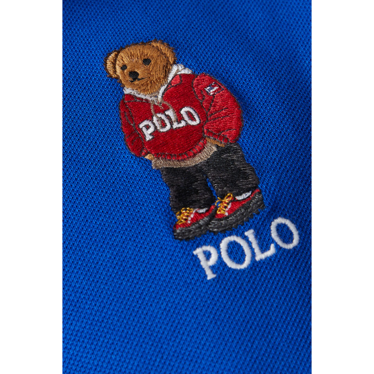 Polo Ralph Lauren - Custom Slim Fit Bear Mesh Polo