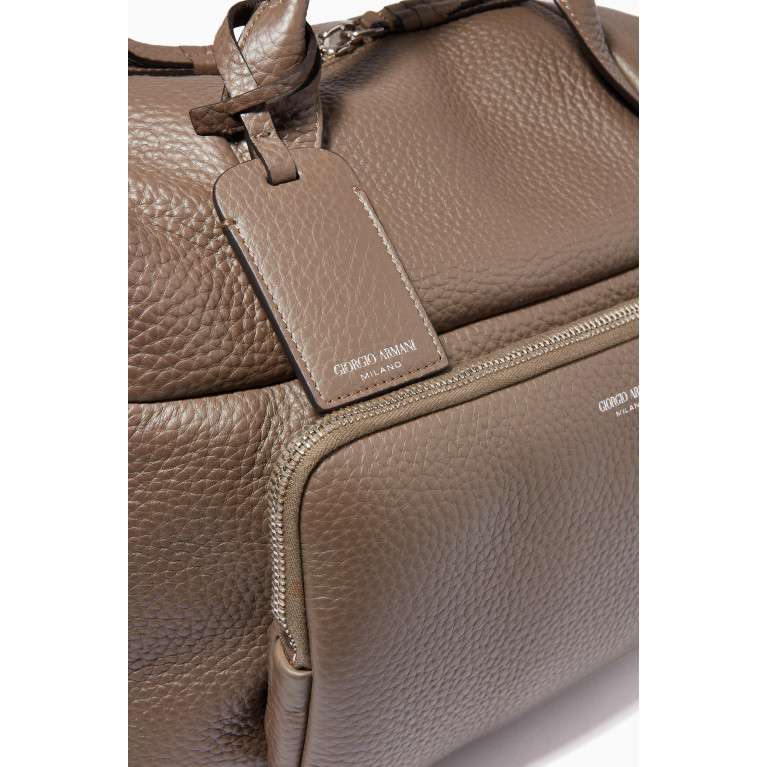 Giorgio Armani - Weekender Bag in Grained Leather