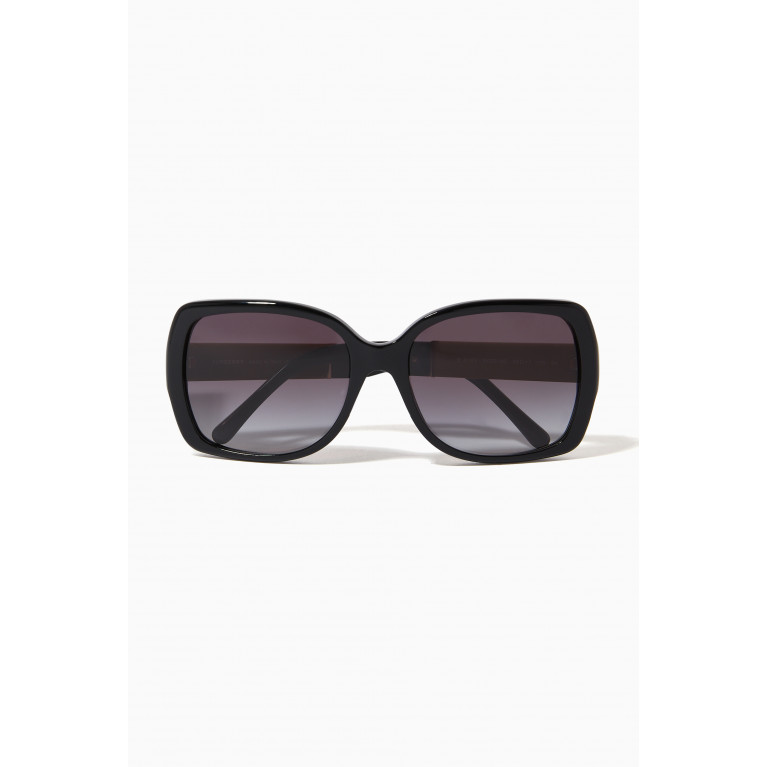 Burberry - Vintage Check Butterfly Frame Sunglasses
