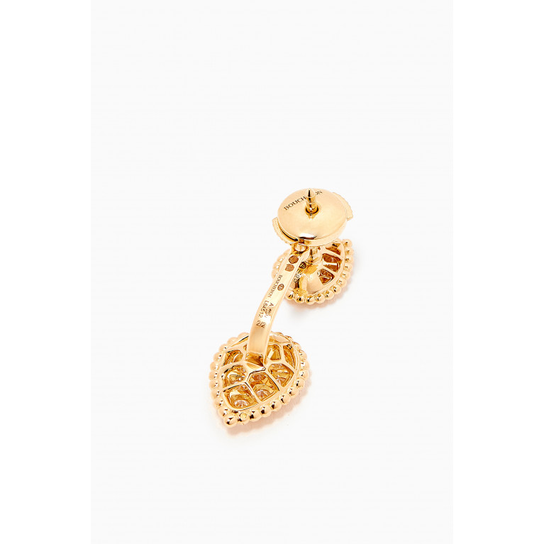 Boucheron - Serpent Bohème Double Motif Diamond Single Stud Earring in 18kt Yellow Gold