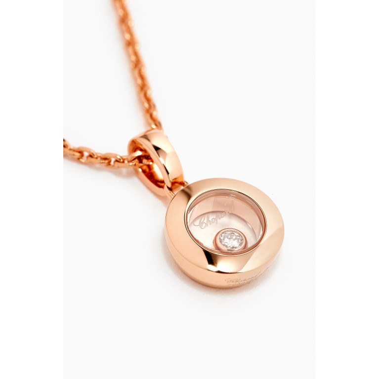 Chopard - Happy Diamonds Icons Pendant Necklace in 18kt Yellow Gold