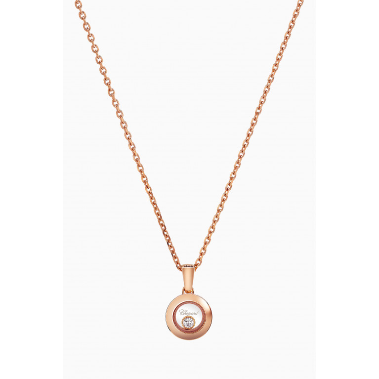 Chopard - Happy Diamonds Icons Pendant Necklace in 18kt Yellow Gold