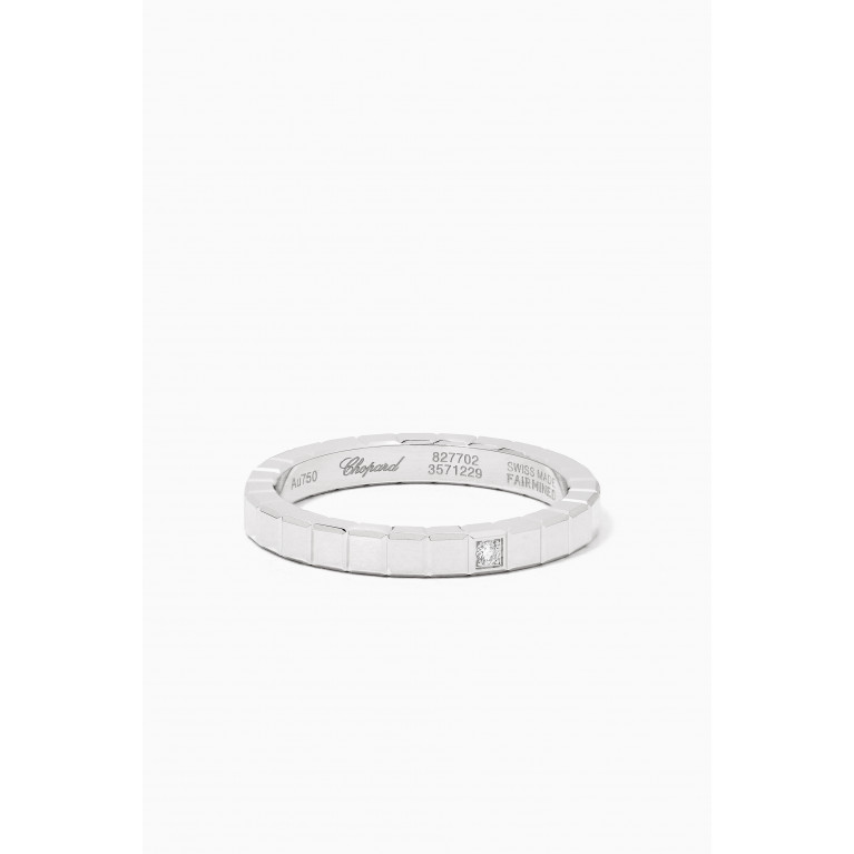 Chopard - Ice Cube Pure Ring with Diamond in 18kt White Gold