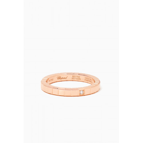 Chopard - Ice Cube Pure Diamond Ring in 18kt Rose Gold