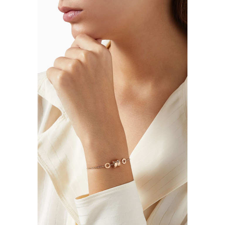 BVLGARI - B.zero1 Soft Bracelet in 18kt Rose Gold